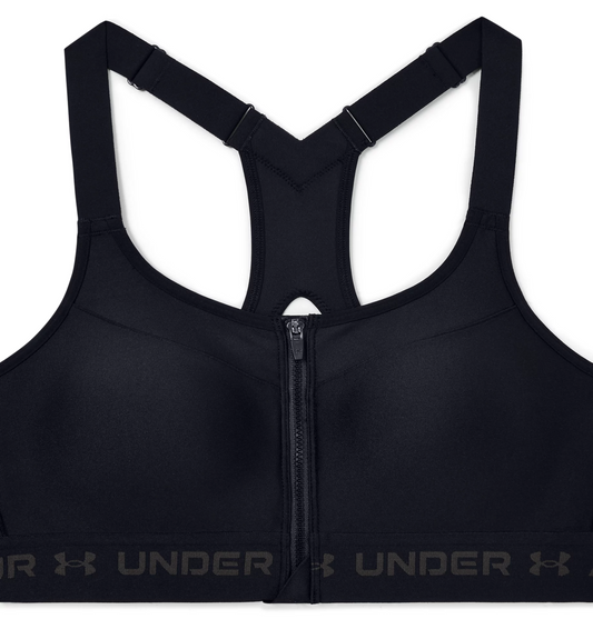 Women's Armour High Crossback Zip Sports Bra Under Armour