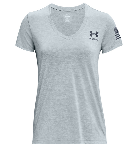 Women's UA Tech Freedom Short Sleeve V-Neck Under Armour
