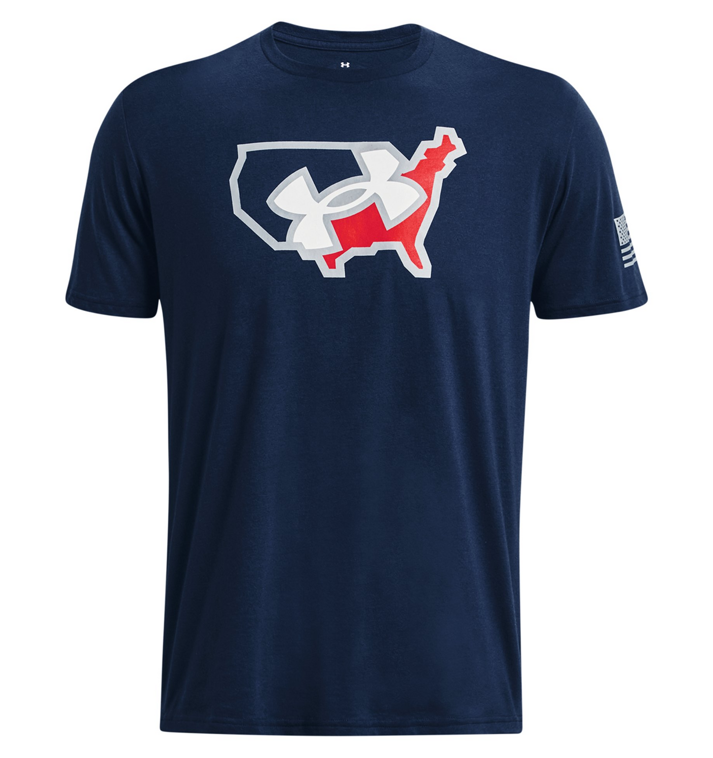 UA Freedom Big Flag Logo Lockup T-Shirt Under Armour