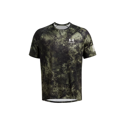 Men's UA Tech Freedom Camo Short Sleeve Under Armour