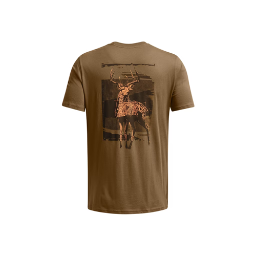 UA M SCHEMATIC WHITE TAIL SS Under Armour