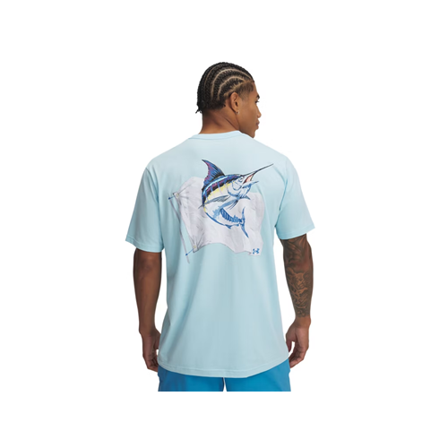 M UA Marlin Capture Flag SS Under Armour