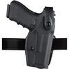 Model 6287 SLS Belt Slide Concealment Holster for Browning Hi-Power with handgun in position on a belt.