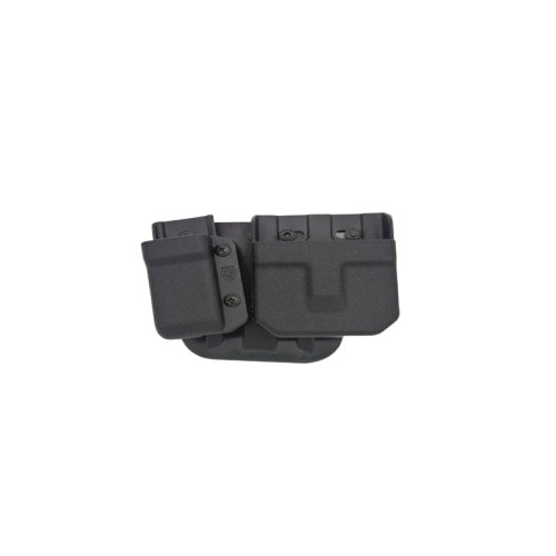 Zero9 Holsters 6001 Admin Style Combo Kit for Standard Handcuff/Single Pistol Magazine, Black
