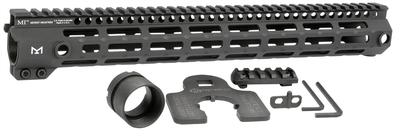G4 One Piece Free Float Handguard, M-LOK Midwest Industries