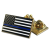 Classic, Double Clutch Pin - Thin Red Line American Flag Thin Blue Line