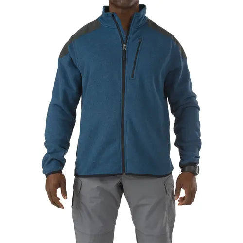 Tactical Full Zip Sweater