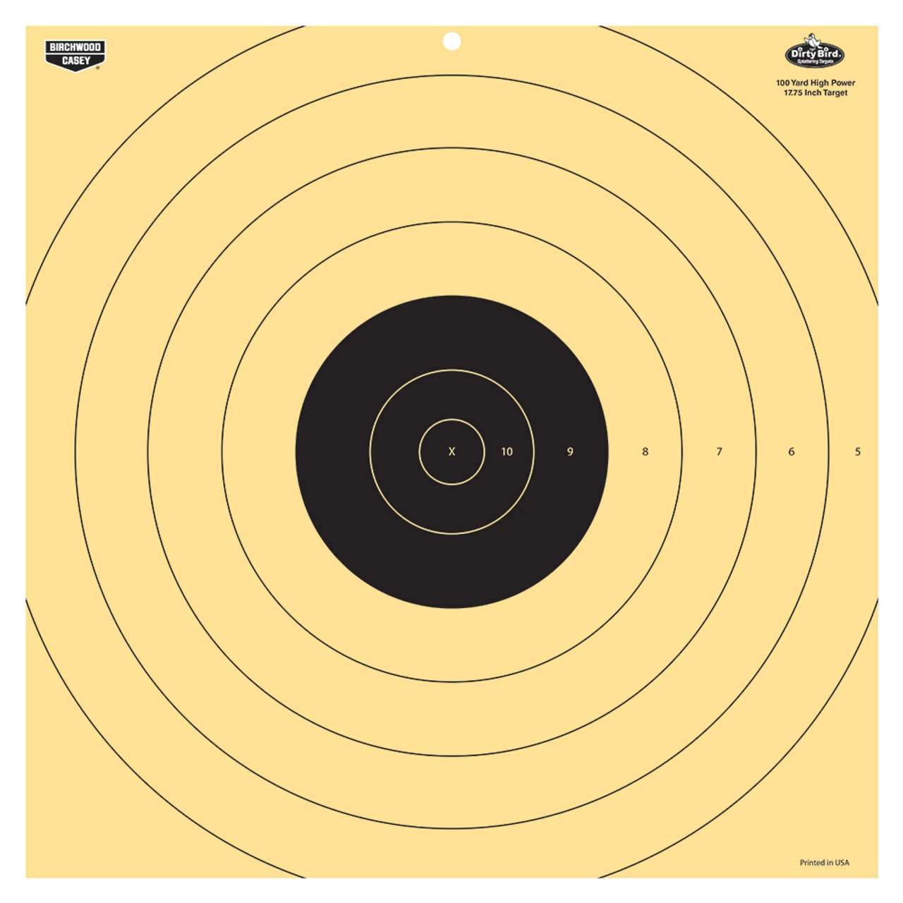 Dirty Bird 17.75 Inch 100 Yard Reactive Target - 5 Targets Birchwood Casey