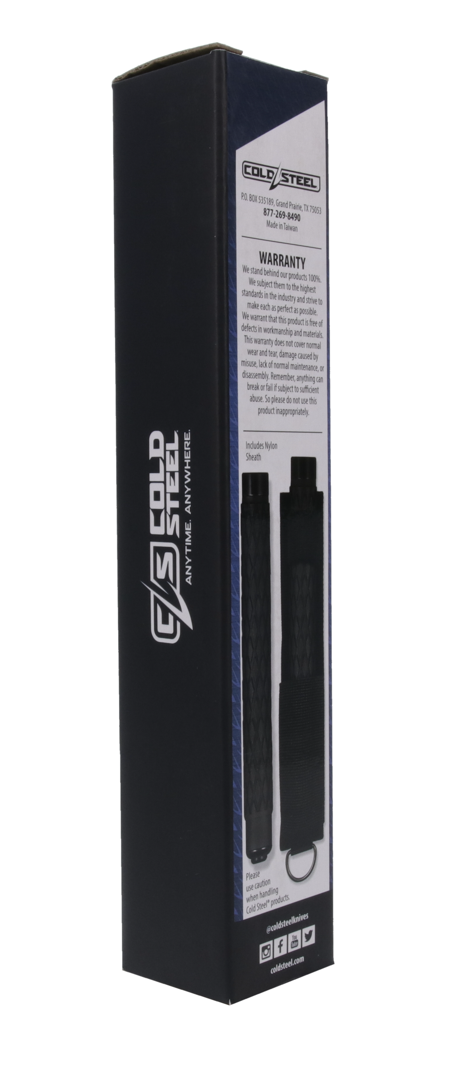 26 EXPANDABLE STEEL BATON W/ NYLON POUCH Cold Steel