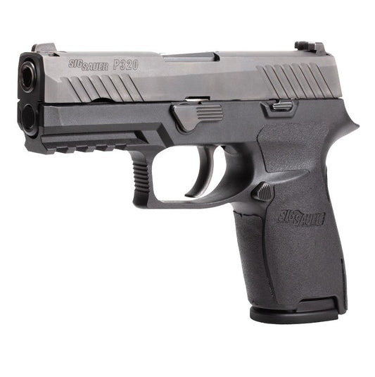 Sig P320 Wrap Rub BLK Med Mod Comp Hogue