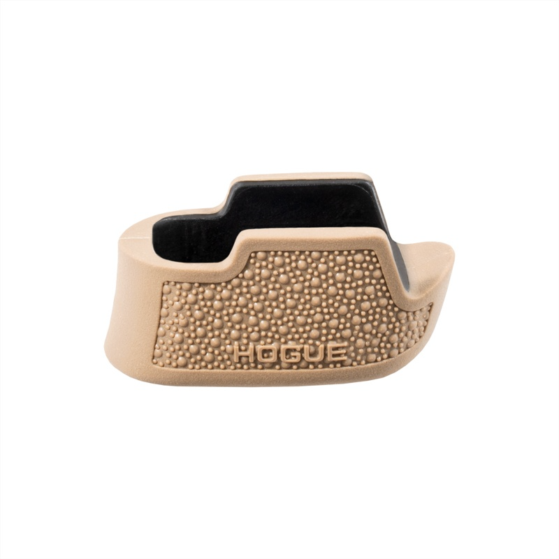 OverMolded Rubber Grip Extension Base Pad (for 12-Round Magazines) - FDE Hogue