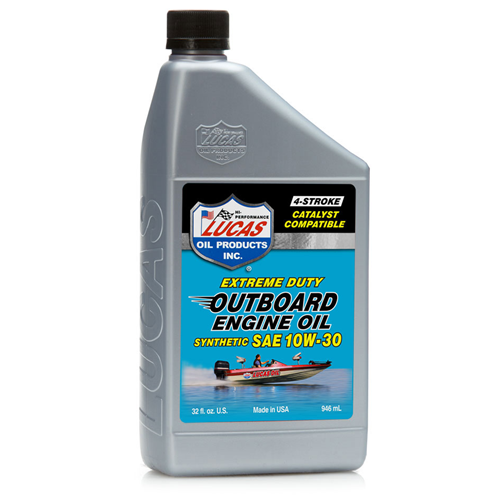 Outboard Engine Oil Synthetic SAE 10W-30 Lucas Oil