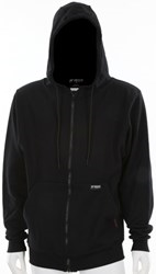 FR Zip Hooded Sweatshirt Black MCR Safety