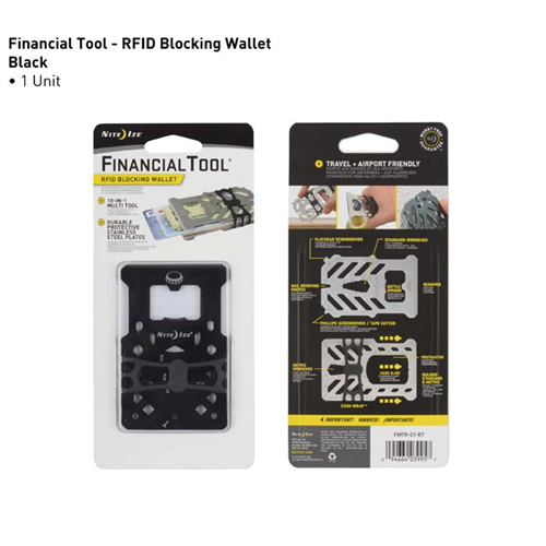 Financial Tool RFID Blocking Wallet Nite-Ize