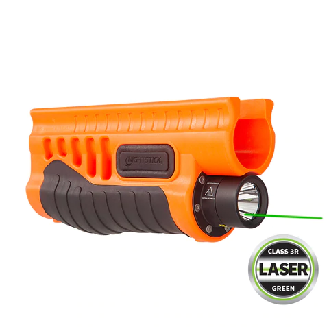Shotgun Forend Light w/ Laser for Remington 870/TAC-14 - Orange Nightstick