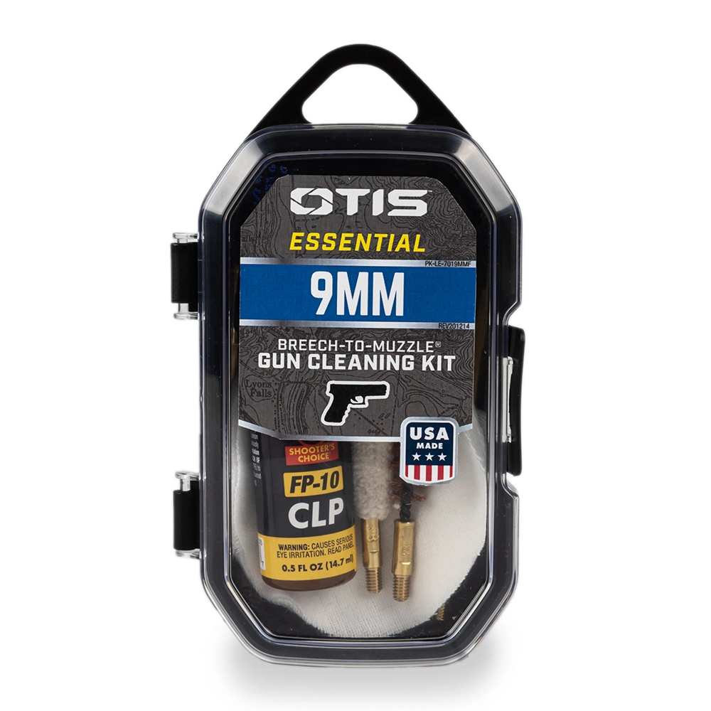 9mm Essential Pistol Cleaning Kit Otis Technology