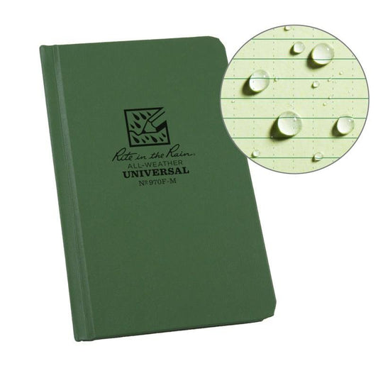 Fabrikoid Universal Hard Cover Book - 4.25'' x 6.75'' Rite in the Rain