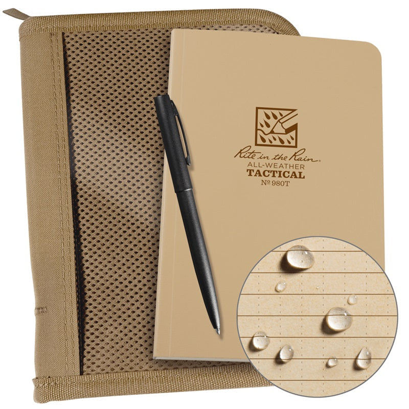 Land Nav Kit - Tan Book/Cover Rite in the Rain
