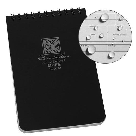 DOPE Logbook Rite in the Rain