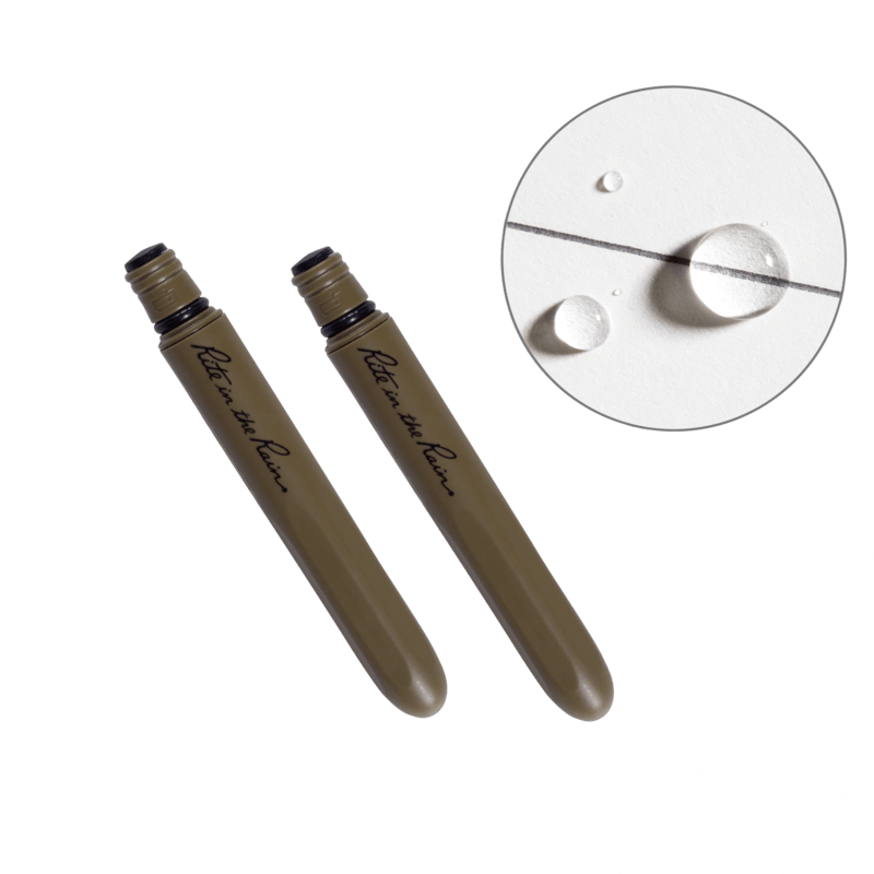 All-Weather Pocket Pen - Olive Pen with Black Ink - 2 Pack Rite in the Rain