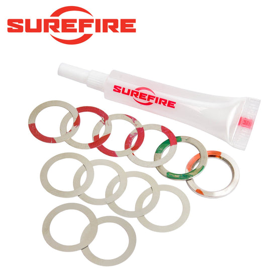 Shim Kit, SF3P / SFMB / Warcomp-556, 1/2-28 SureFire