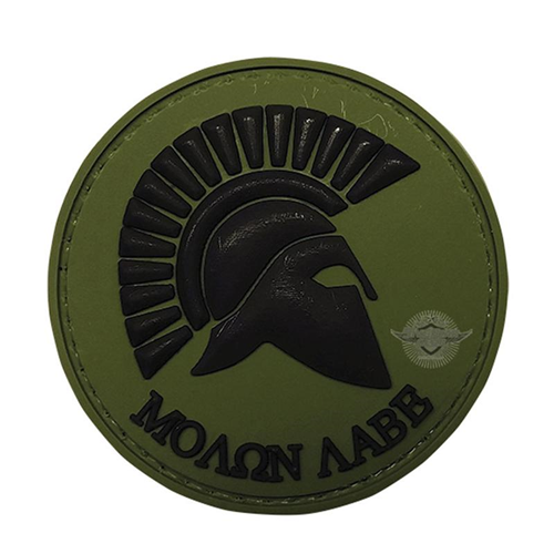 Olive Drab Molon Labe Morale Patch (6 PACK) TRU-SPEC