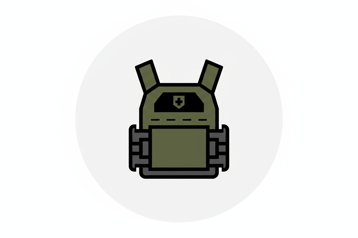 generate an icon to be used to represent a collection called body armor & protection