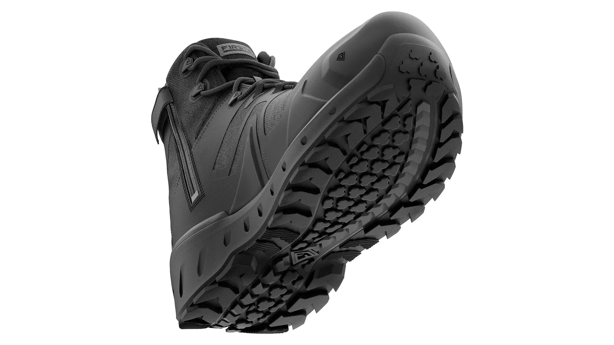 Men's 5"" AERO-TAC Safety Toe Side-Zip Mid First Tactical