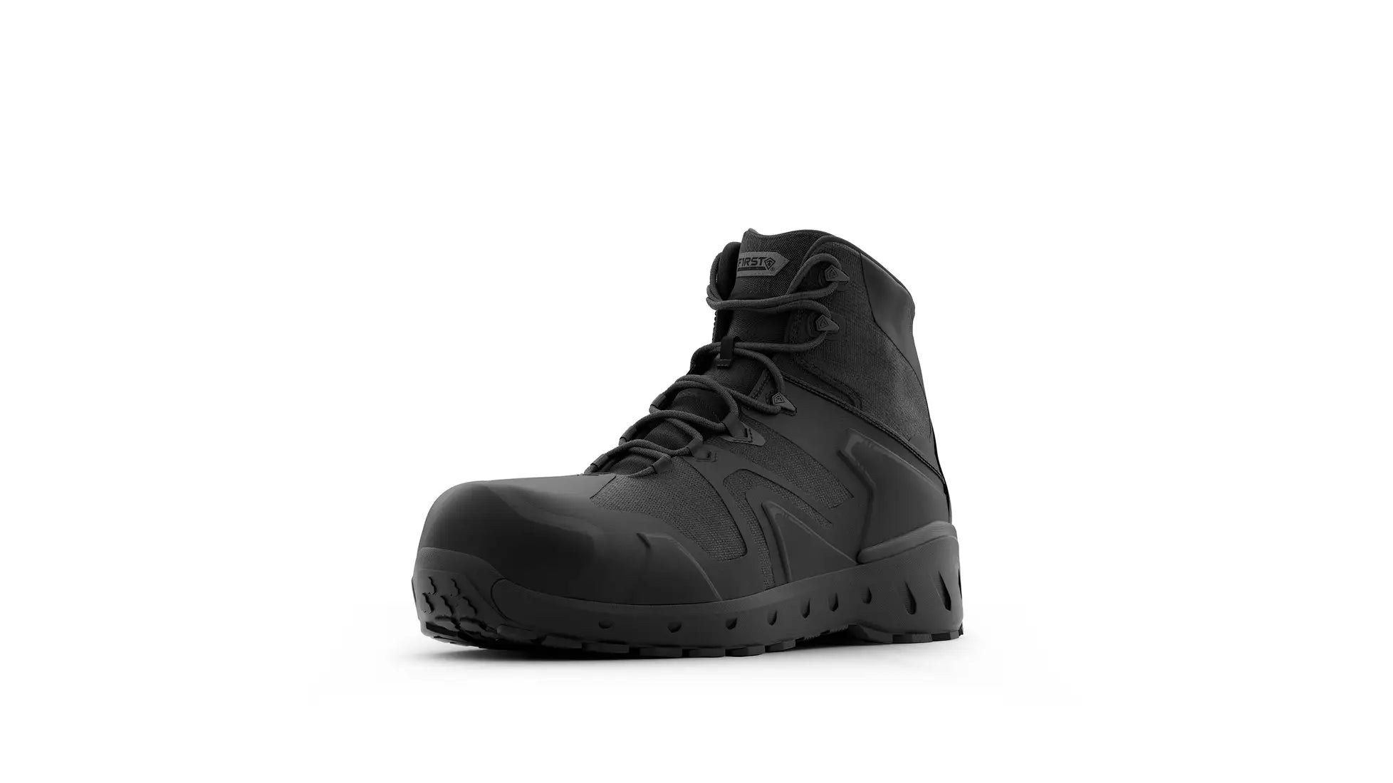 Men's 5"" AERO-TAC Safety Toe Side-Zip Mid First Tactical