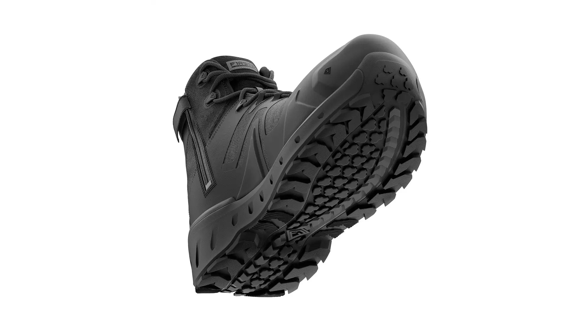 Men's 5"" AERO-TAC Safety Toe Side-Zip Mid First Tactical